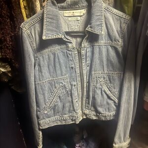 Tommy Hilfiger Blue Jean Jacket Classic Denim Style